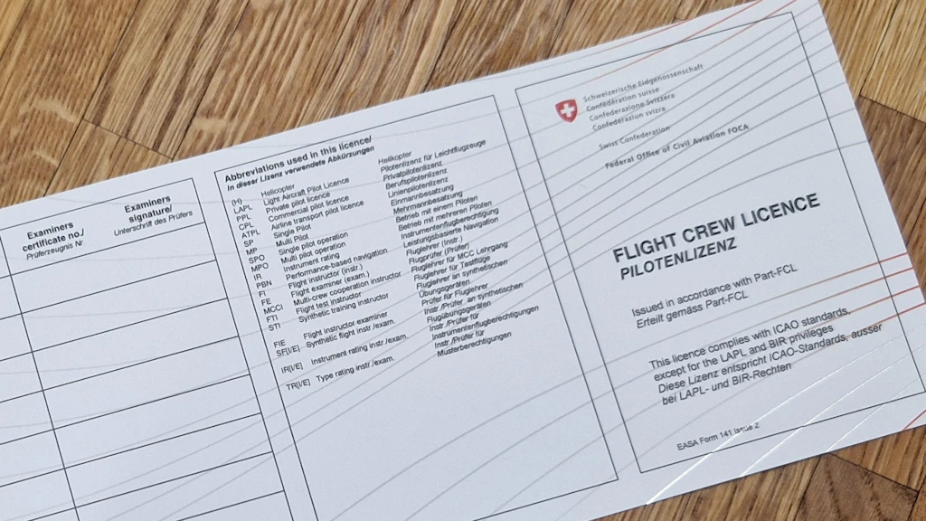 Erwerb und Verlängerung Pilotenlizenzen