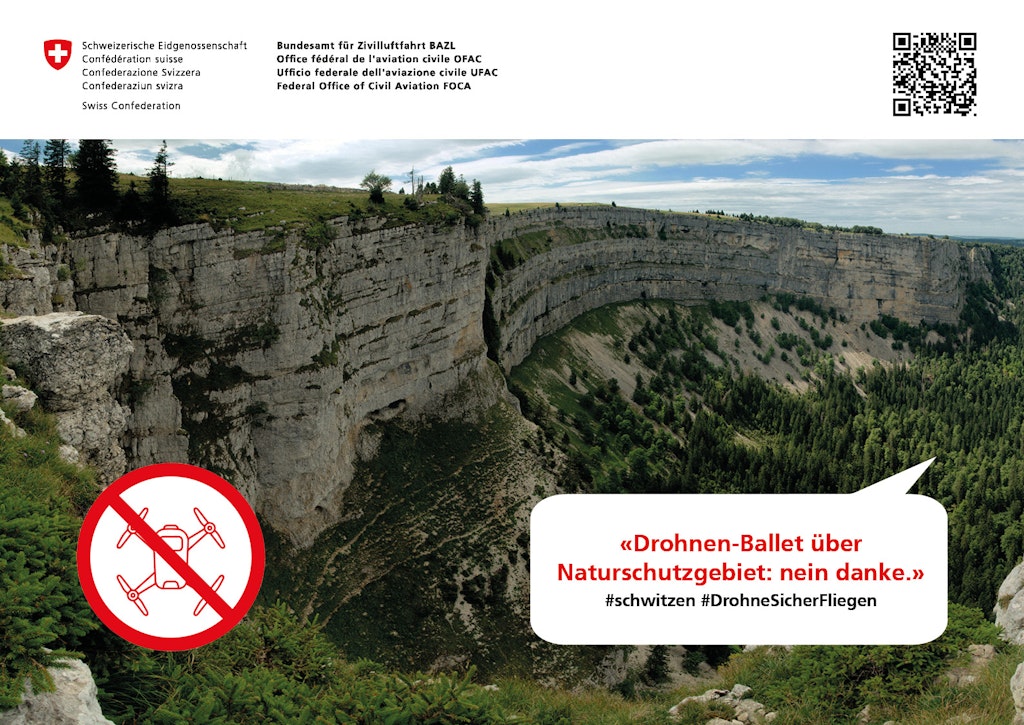 Drohnen-Ballet über Naturschutzgebiet: nein danke. - #DrohneSicherFliegen 