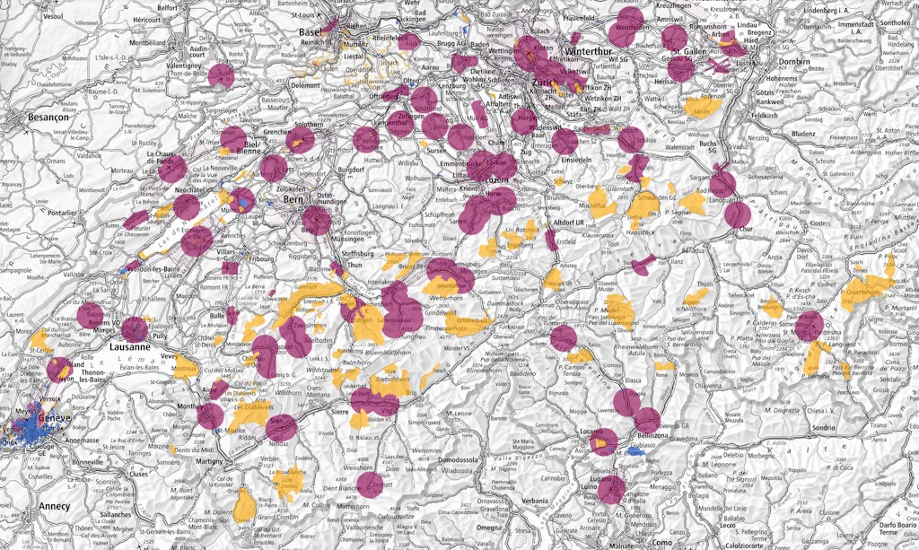 Extract from the drone map