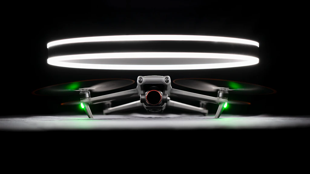 drone taking off
