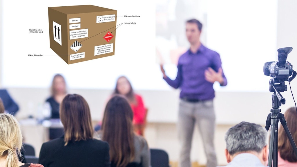 Dangerous goods training