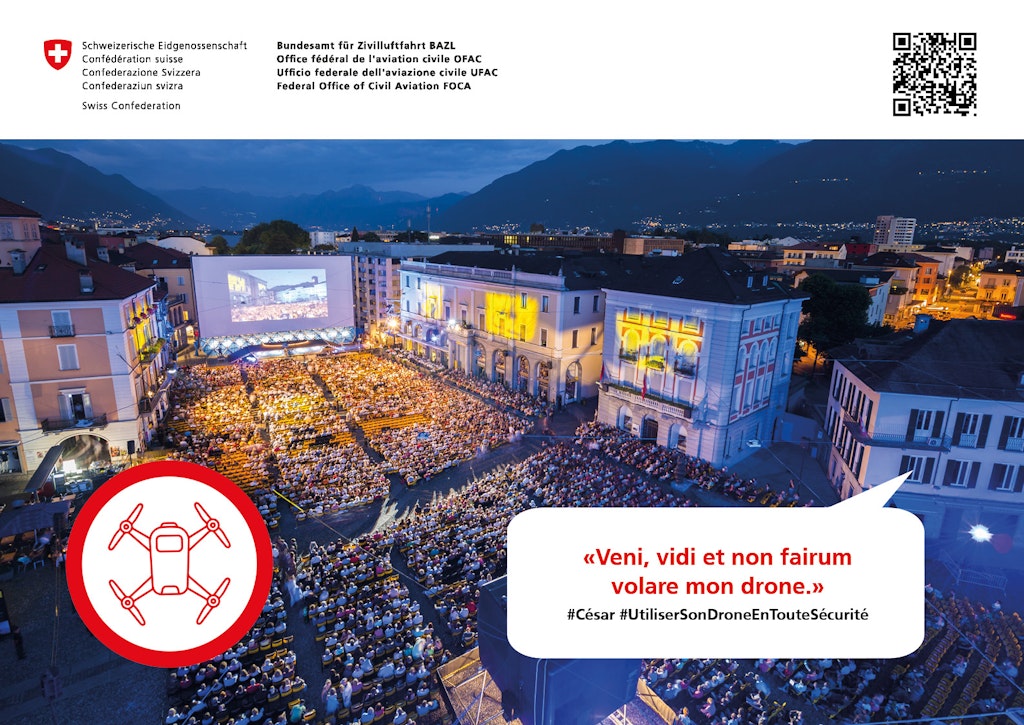 Veni, vidi et non fairum volare mon drone. - #UtiliserSonDroneEnTouteSécurité 