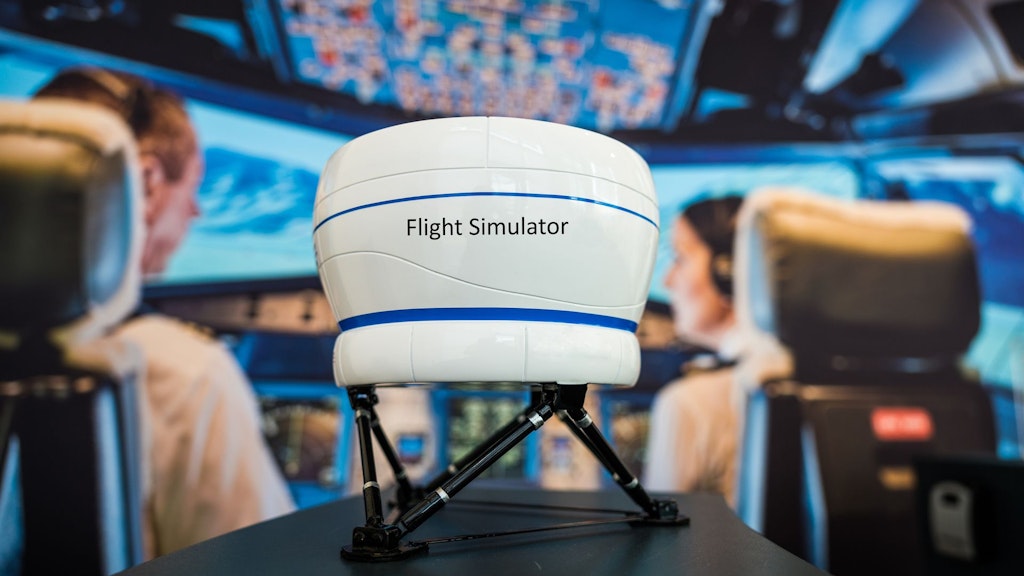 Simulateur de vol opérations aériennes