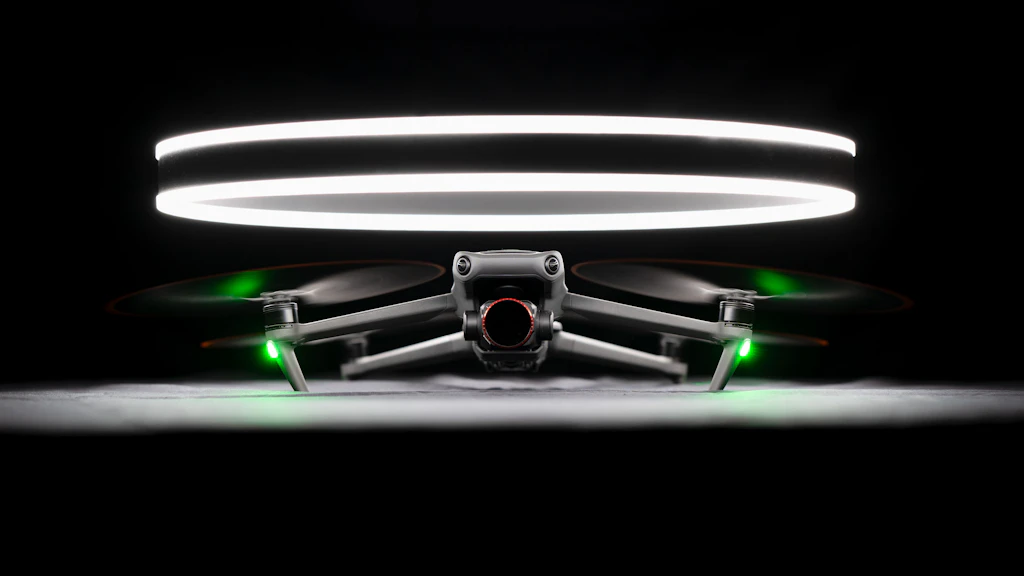 drone au décollage