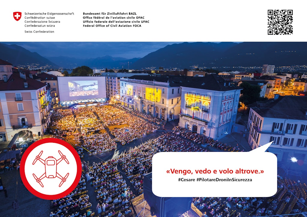 Vengo, vedo e volo altrove. - #PilotareDroniInSicurezza